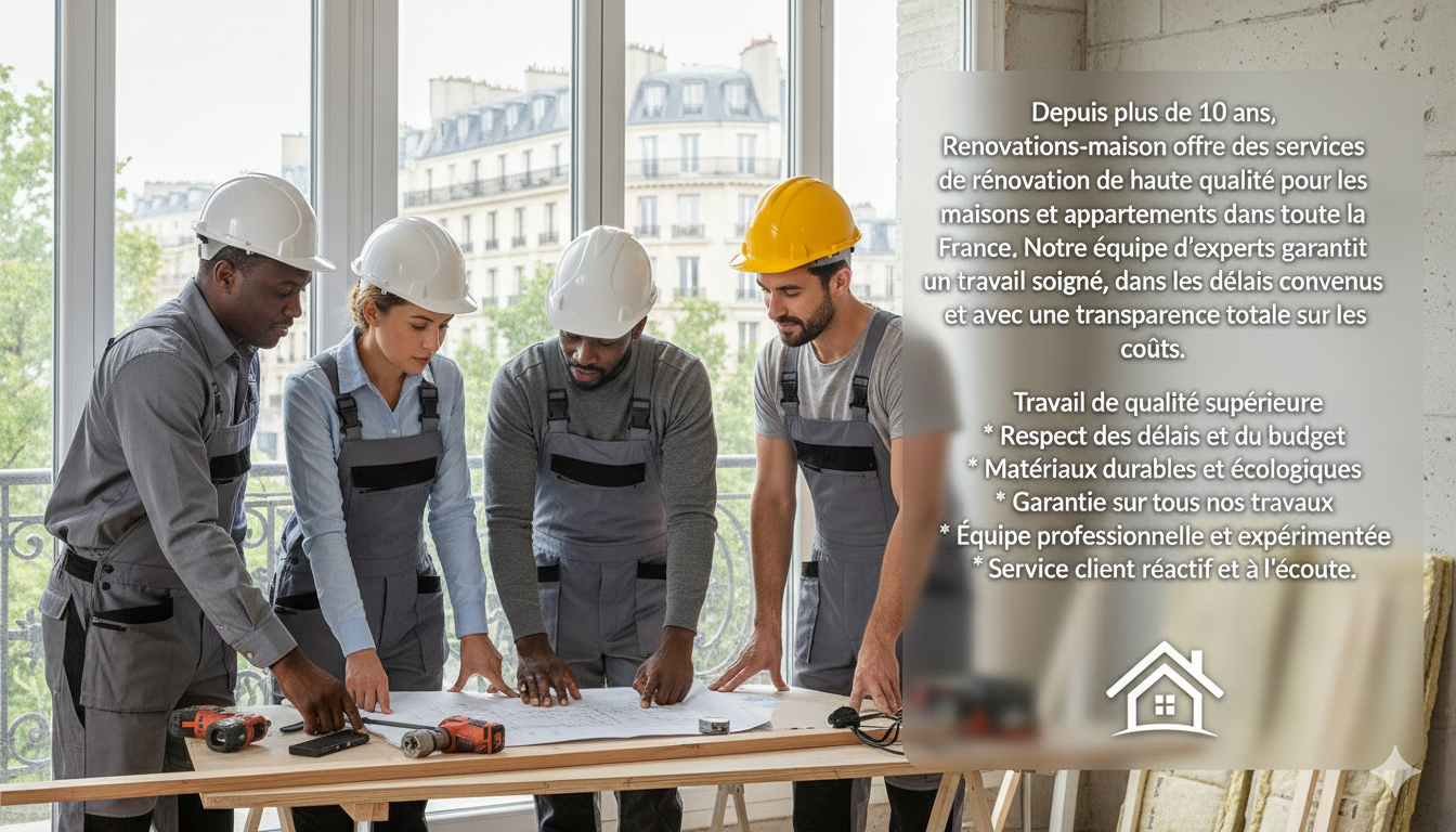 Rénovation de maison